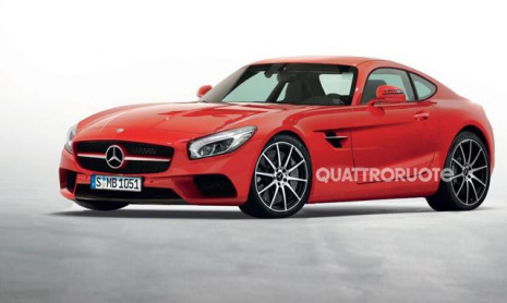 Mercedes AMG GT – итальянские рендеры